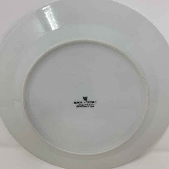 Vintage Royal Norfolk Cardinal 10” Dinner Plate - Picture 3 of 5